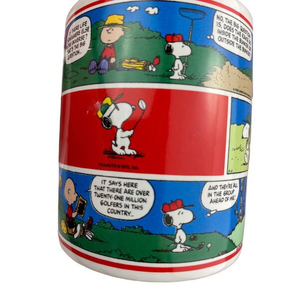 Golf, Gift, & Gallery Peanuts Charlie Brown & The Gang Golf Coffee Estate Mugs - Picture 7 of 12